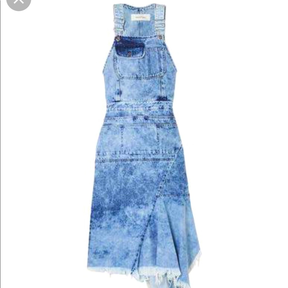 Unique Marques Almeida Dungaree dress NWOT